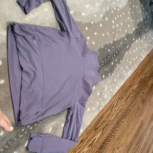 Lululemon nulu lavender long sleeve shirt